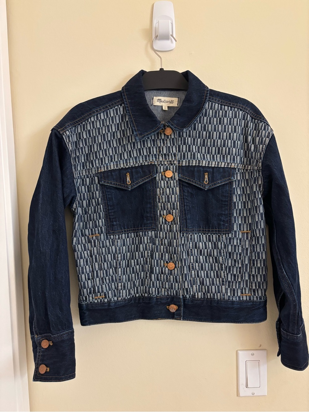Madewell Two-Tone denim jacket